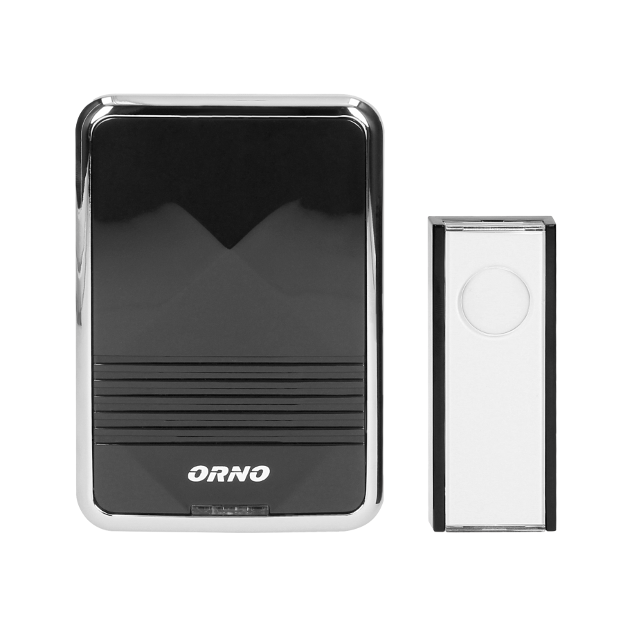 CALYPSO II DC wireless battery powered doorbell with learning system, 36 sounds, 300m